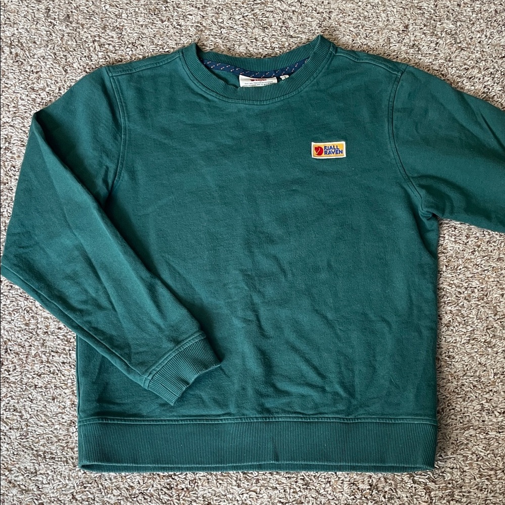 Fjallraven Forest Green Crewneck Sweater